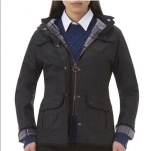 Barbour light waxed cotton jacket